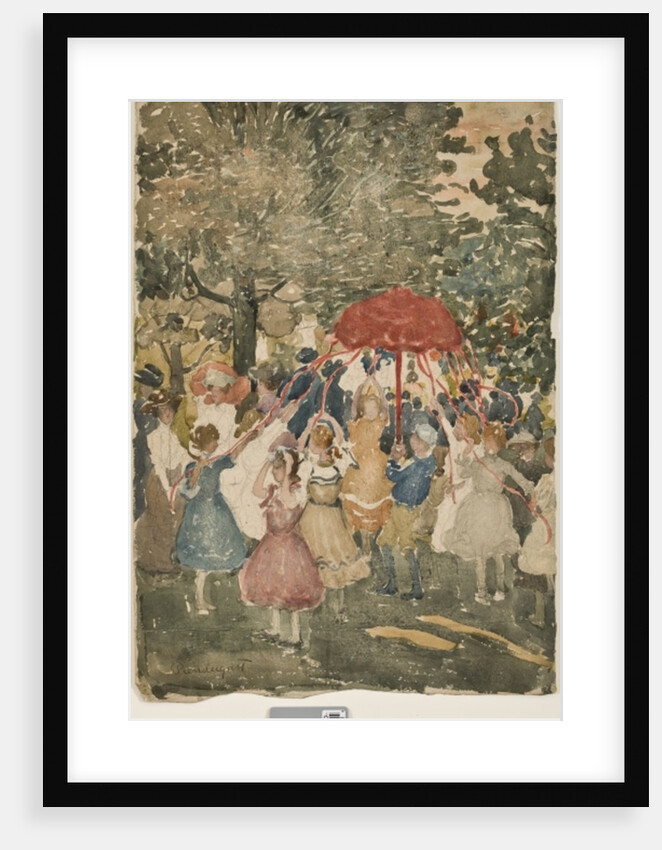Maypole, 1902 by Maurice Brazil Prendergast