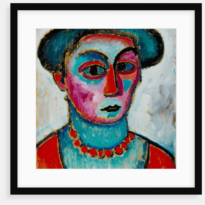Head of a Woman, c.1912 by Alexej von Jawlensky