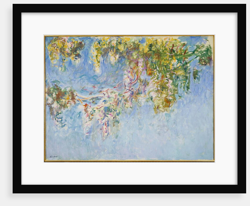Wisteria c.1919-20 by Claude Monet