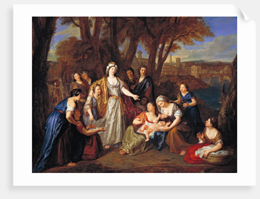 The Finding of Moses, before 1699 by Antoine Coypel