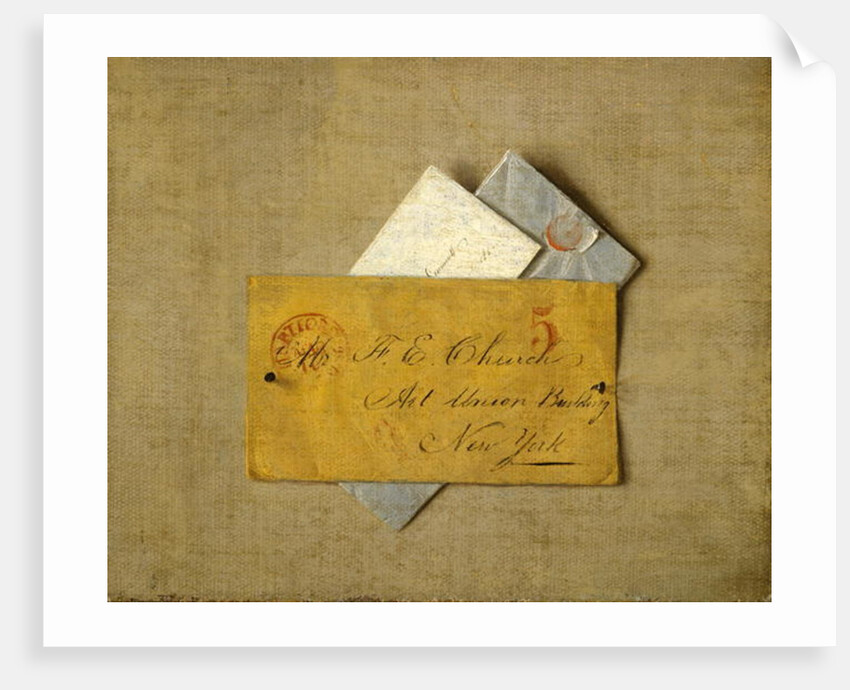 The Letter Revenge, before 1892 by Frederic Edwin Church
