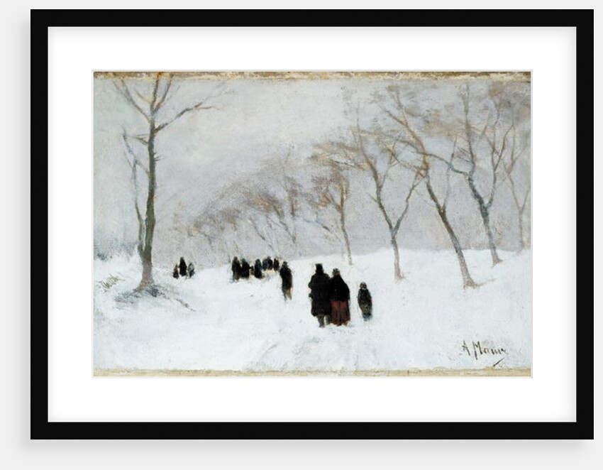 Snow Storm by Anton Mauve
