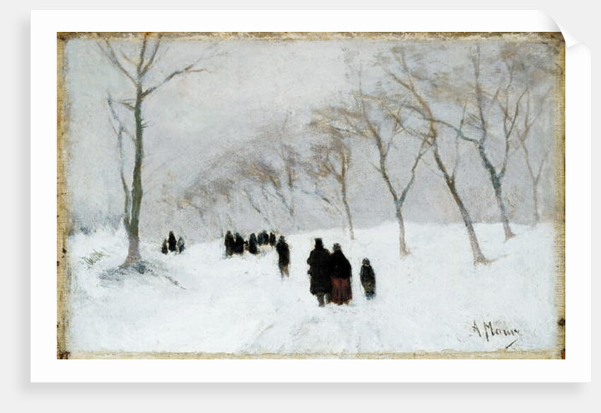 Snow Storm by Anton Mauve