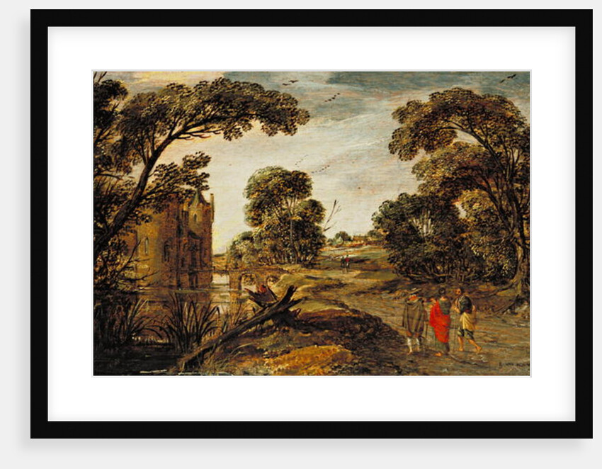 Summer Landscape 1612-13 by Esaias I van de Velde