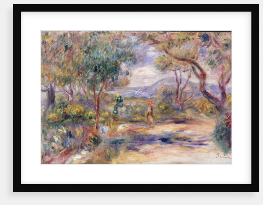 Paysage a Cannes c.1914 by Pierre Auguste Renoir