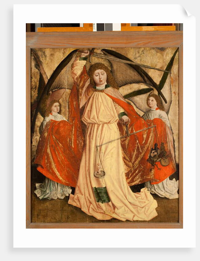 St. Michael weighing souls by Austrian School