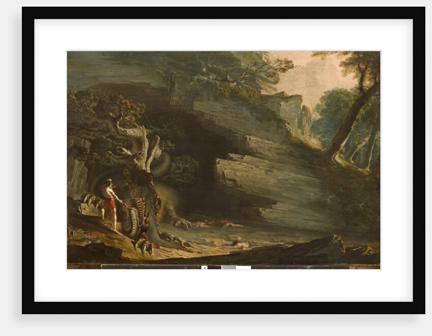 Cadmus and the Dragon, 1813 by John Martin