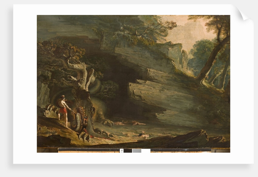 Cadmus and the Dragon, 1813 by John Martin