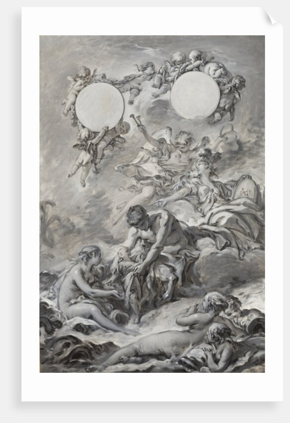 Allegory of the Education of Louis XV, c.1756 by Francois Boucher