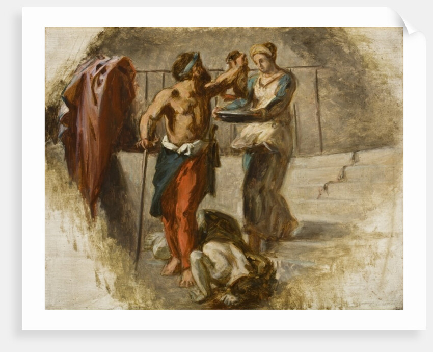 The Beheading of St. John the Baptist, c.1838 by Ferdinand Victor Eugene Delacroix