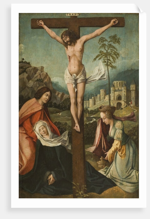 Crucifixion by Flemish School