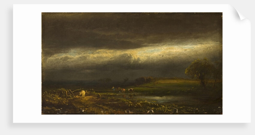 Coming Storm, Lake Cayuga by William Hart
