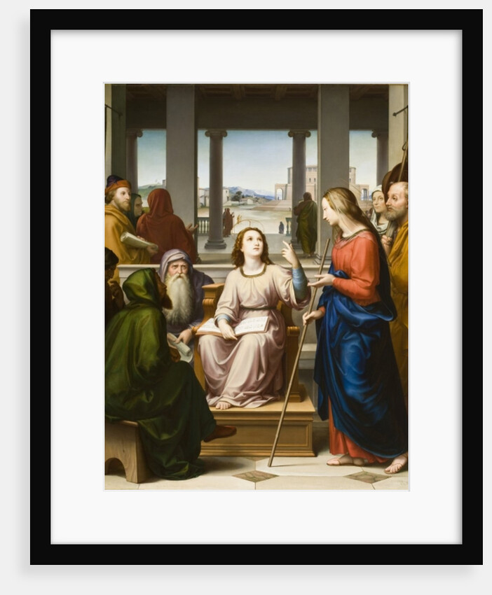 Christ Disputing with the Doctors in the Temple, 1860s by Franz von Rohden