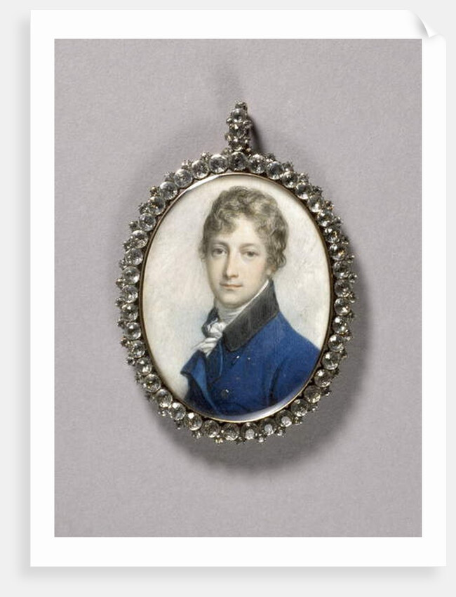 Portrait Miniature of John Norris of Hughenden, c.1795-1800 by Richard Cosway