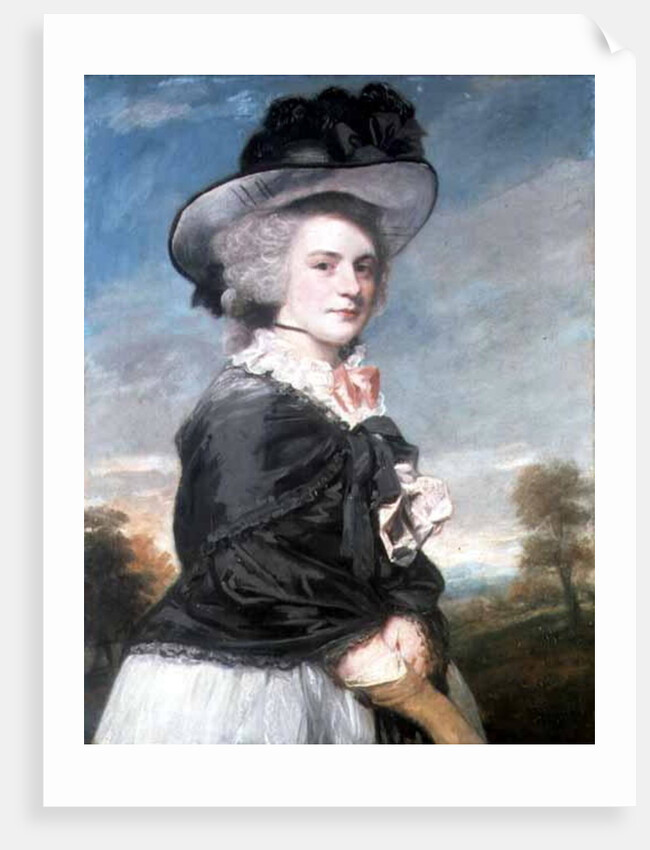 Portrait of Miss Keppel, afterwards Mrs Thomas Meyrick, 1782 by Joshua Reynolds
