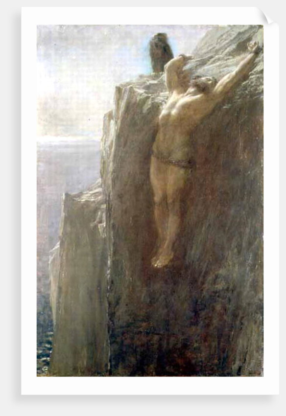 Prometheus Bound, 1889 by Briton Riviere
