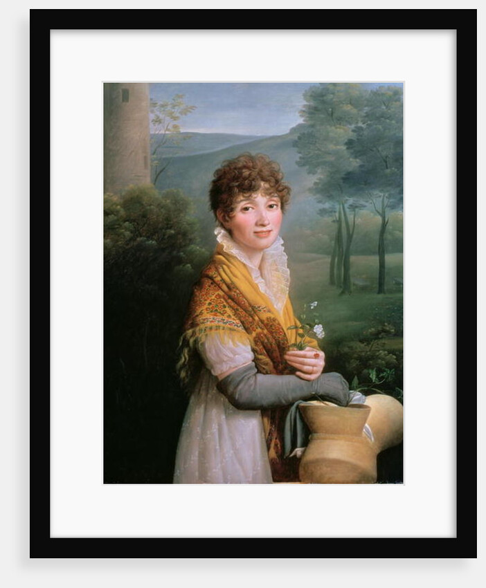 Portrait of a Young Woman by Gioacchino Giuseppe Serangeli