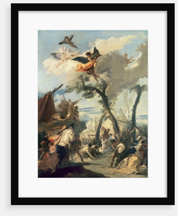 The Gathering of the Manna, 18th century by Giovanni Battista Tiepolo