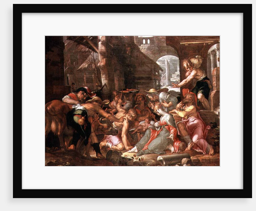 The Adoration of the Shepherds, 17th century by Joachim Anthonisz Uytewael