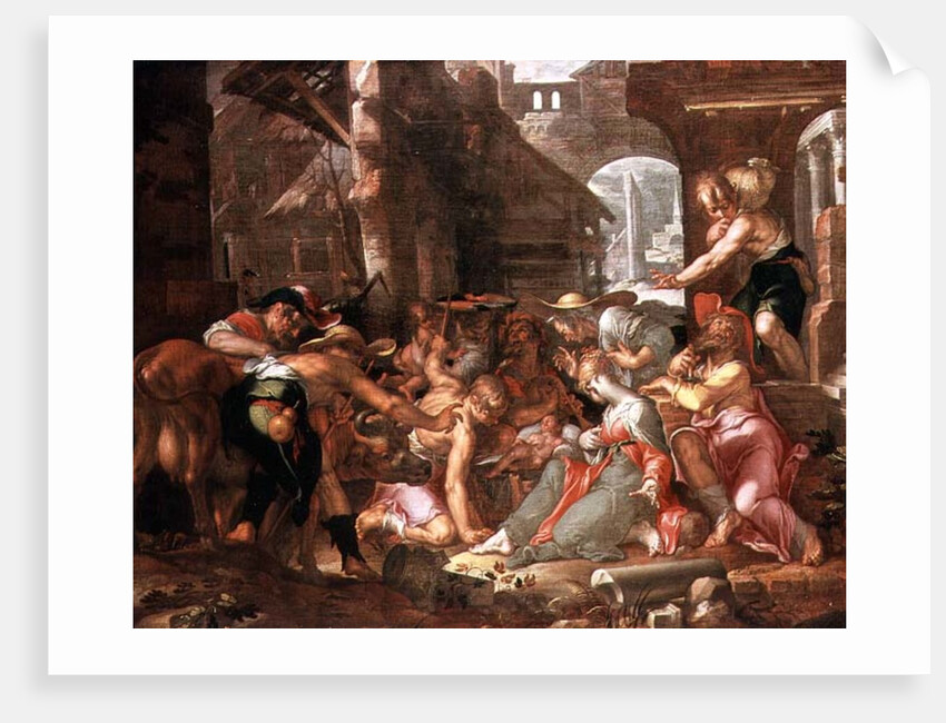 The Adoration of the Shepherds, 17th century by Joachim Anthonisz Uytewael