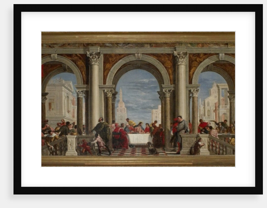 The Feast in the House of Levi by Francesco Fontebasso