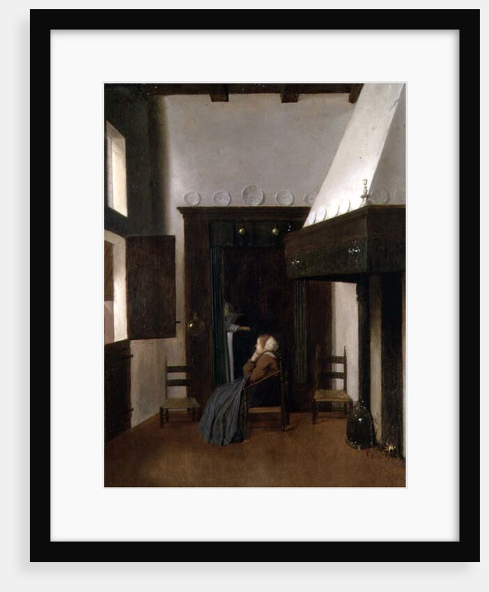 The Little Nurse, 17th century by Jacobus Vrel or Frel