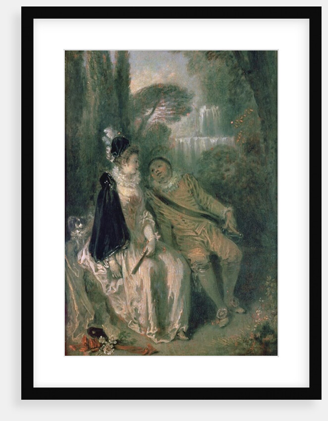 The Graceful Rest, c.1713 by Jean Antoine Watteau