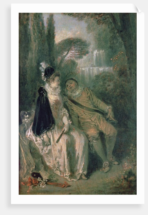 The Graceful Rest, c.1713 by Jean Antoine Watteau