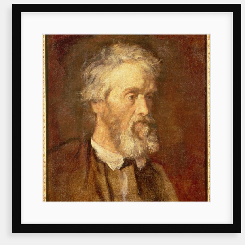 Portrait of Thomas Carlyle, 19th century by George Frederic Watts