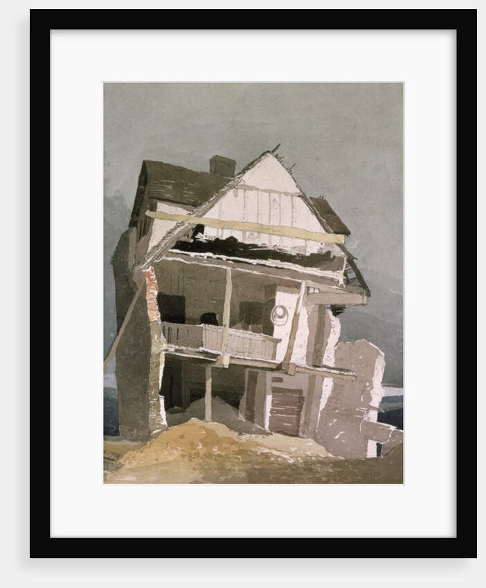 A Ruined House, 19th century by John Sell Cotman