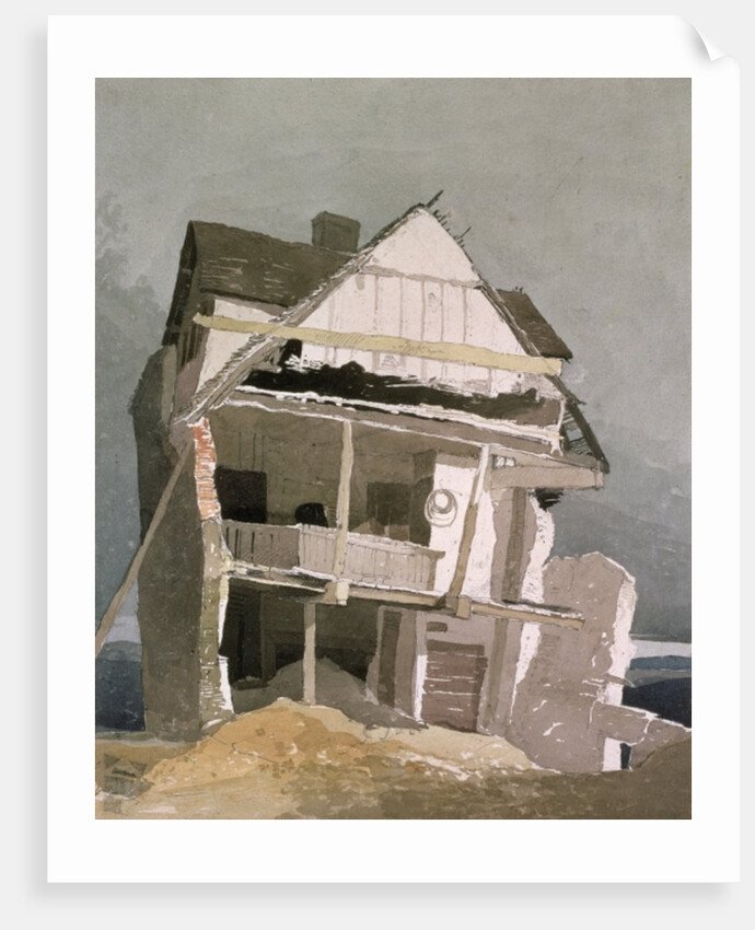 A Ruined House, 19th century by John Sell Cotman