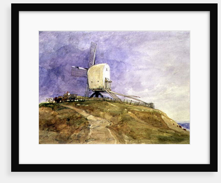Windmill on a Hill, 19th century by John Sell Cotman