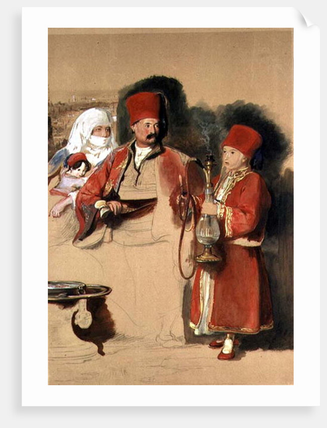 Portrait of Sotiri, 19th century by David Wilkie