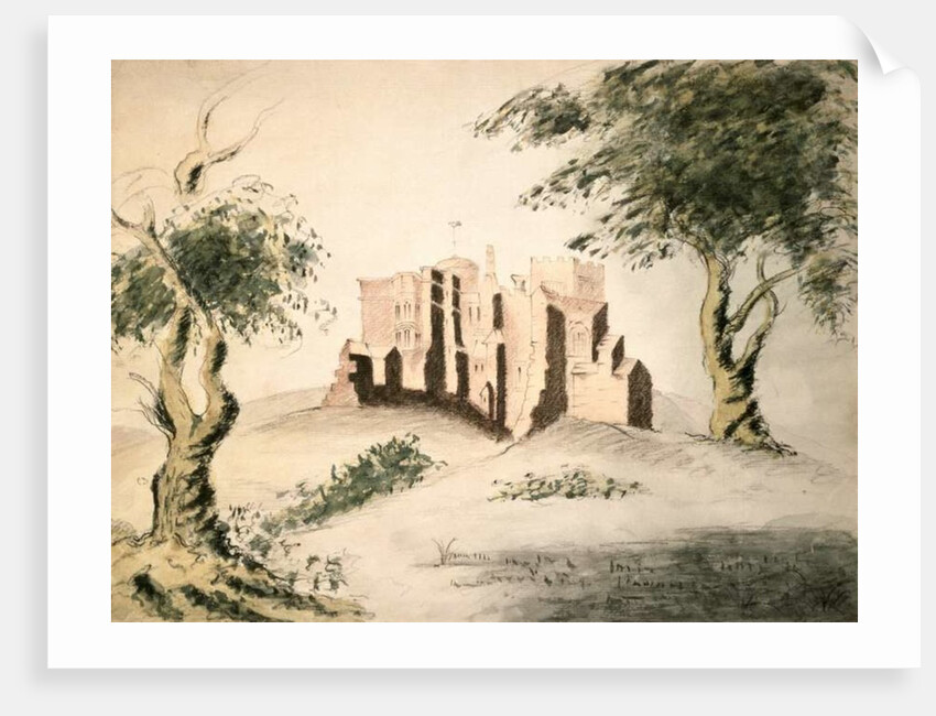 The Old Manor House of Woodstock, 18th century by George Marquis of Blandford