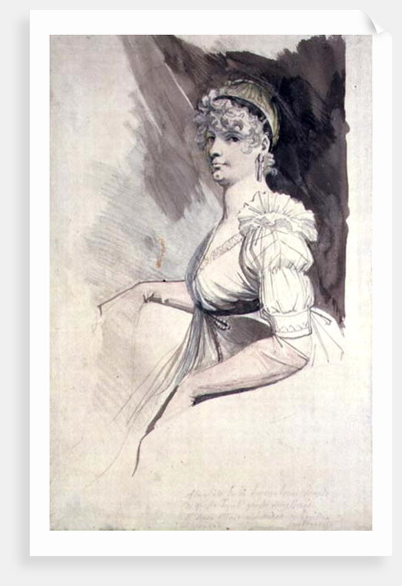 Portrait of Mrs Fuseli, c.1798 by Henry Fuseli