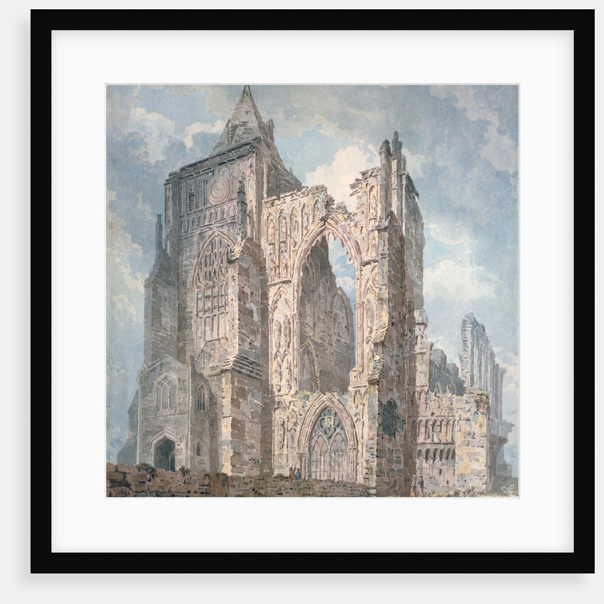 Crowland Abbey, Lincolnshire, 1793-94 by Thomas Girtin