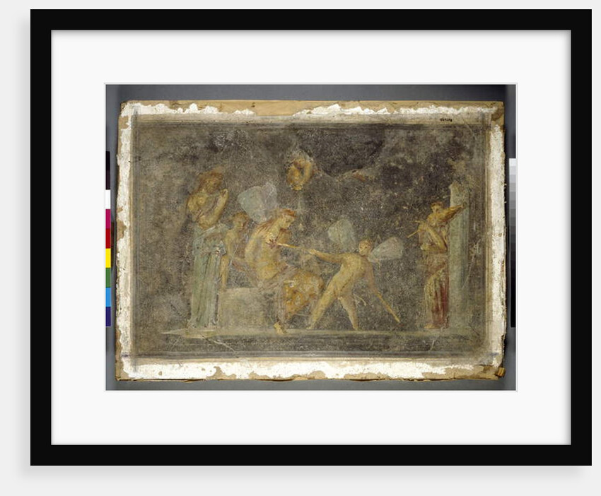 Wall painting, Pompeii, Roman, 1st century by Roman Roman
