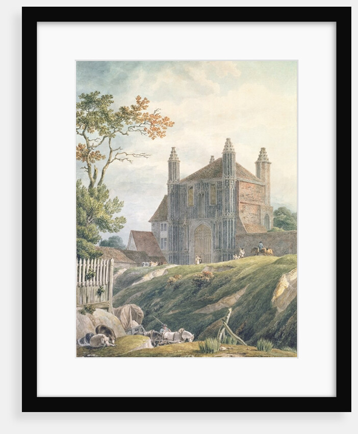 St. John's Abbey Gate, Colchester, 18th century by Michael Rooker