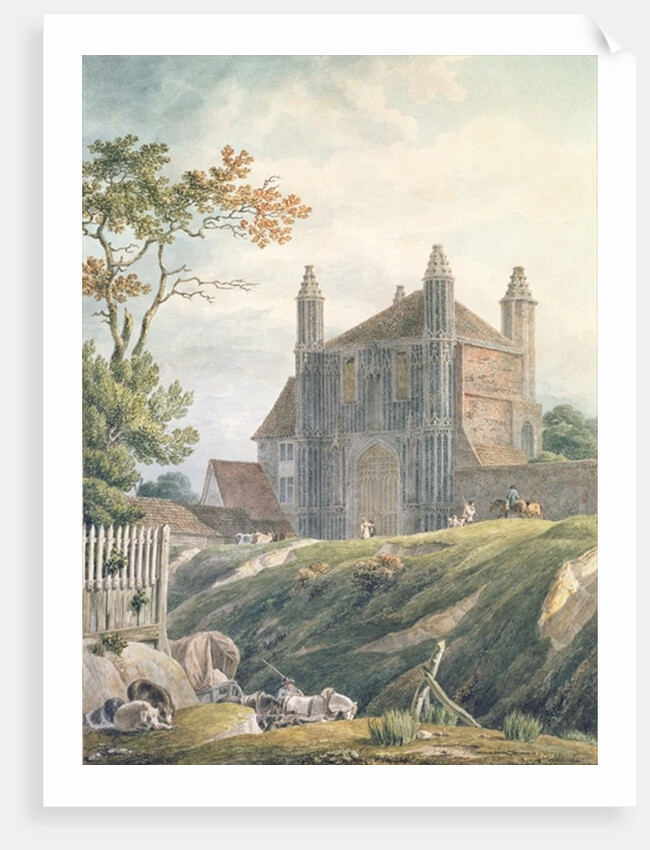 St. John's Abbey Gate, Colchester, 18th century by Michael Rooker