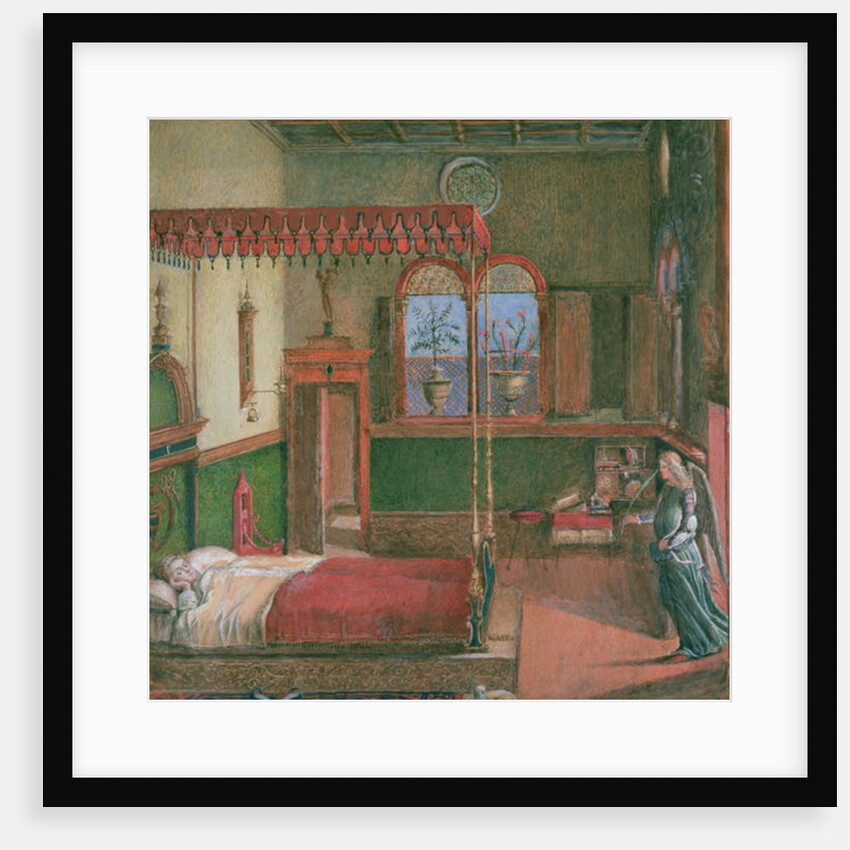The Dream of St. Ursula, 19th century by John Ruskin