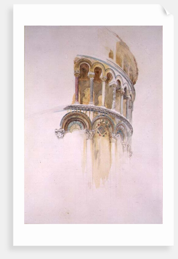 Apse of the Duomo, Pisa, 19th century by John Ruskin