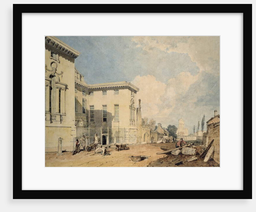 A View of Worcester College, 1803-04 by Joseph Mallord William Turner