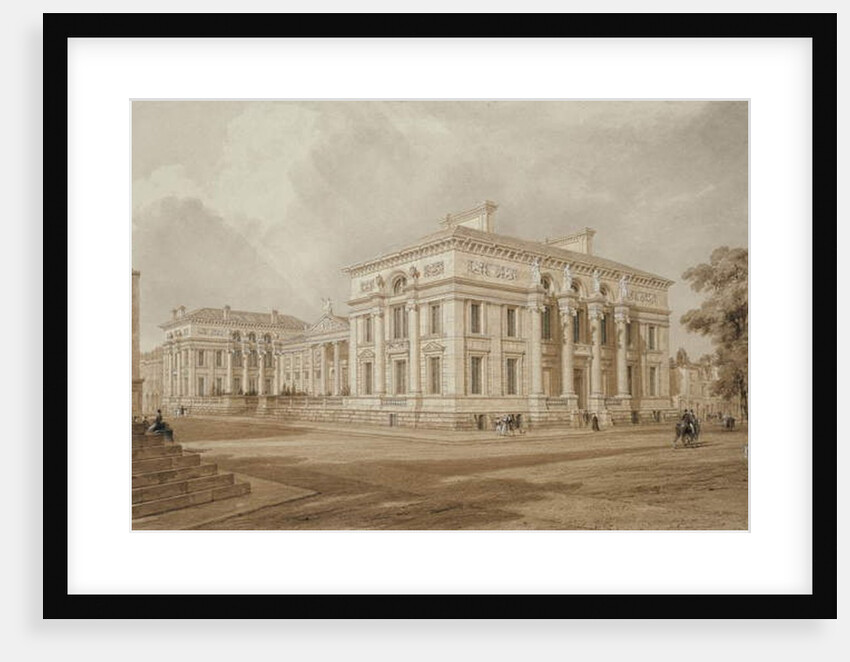 South East View of the Taylor Building and University Galleries by Frederick Mackenzie
