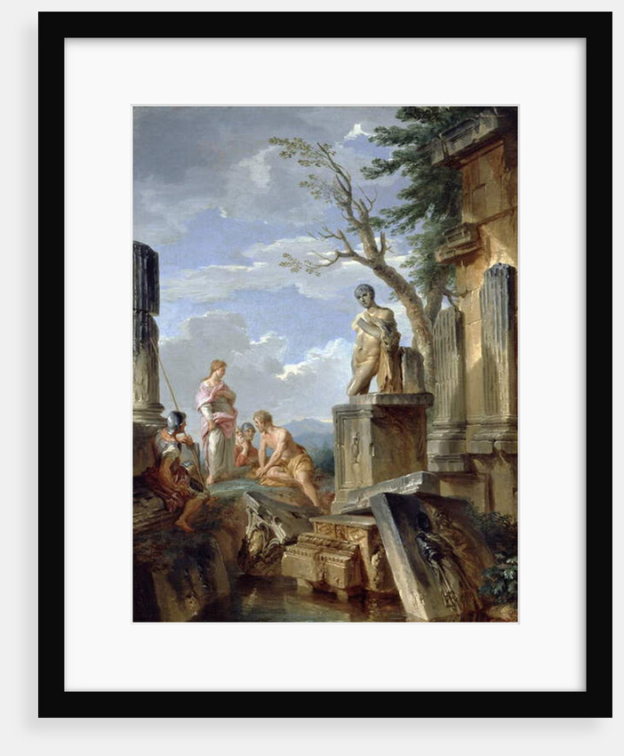 Ruins with a Sibyl and other Figures, c.1720 by Giovanni Paolo Pannini or Panini