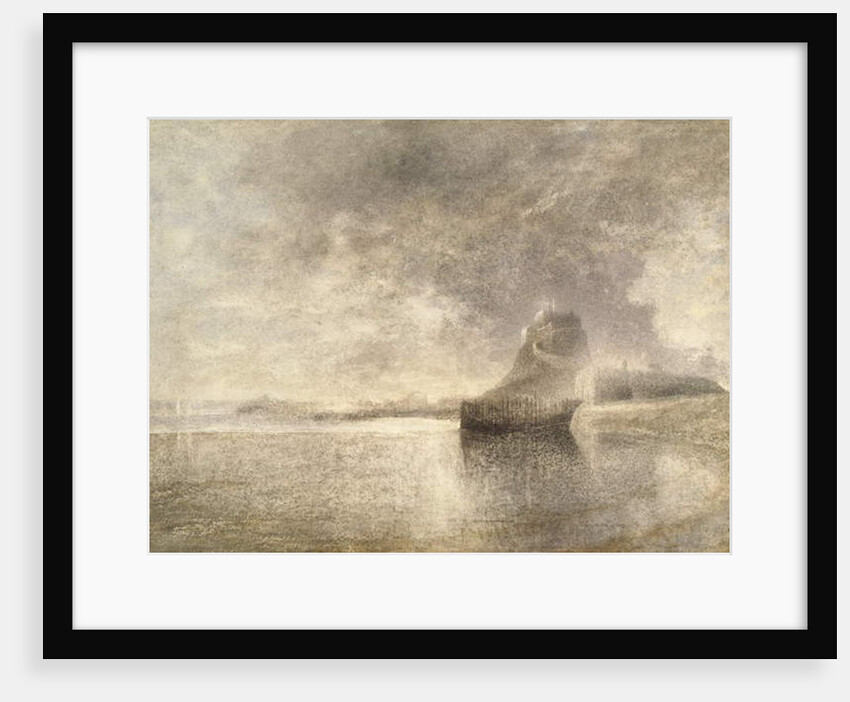 Holy Island Castle, Northumbria, c.1882-3 by Alfred William Hunt