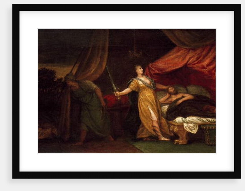 Judith about to kill Holofernes by Veronese