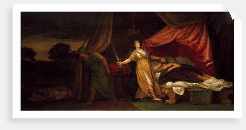 Judith about to kill Holofernes by Veronese