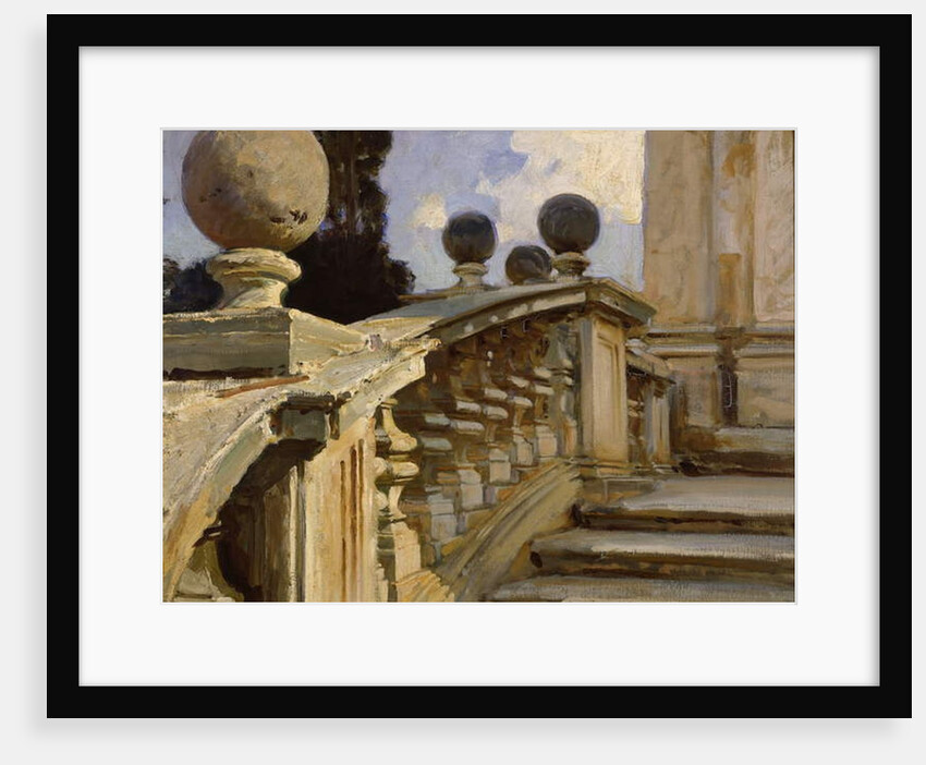 A Balustrade by John Singer Sargent