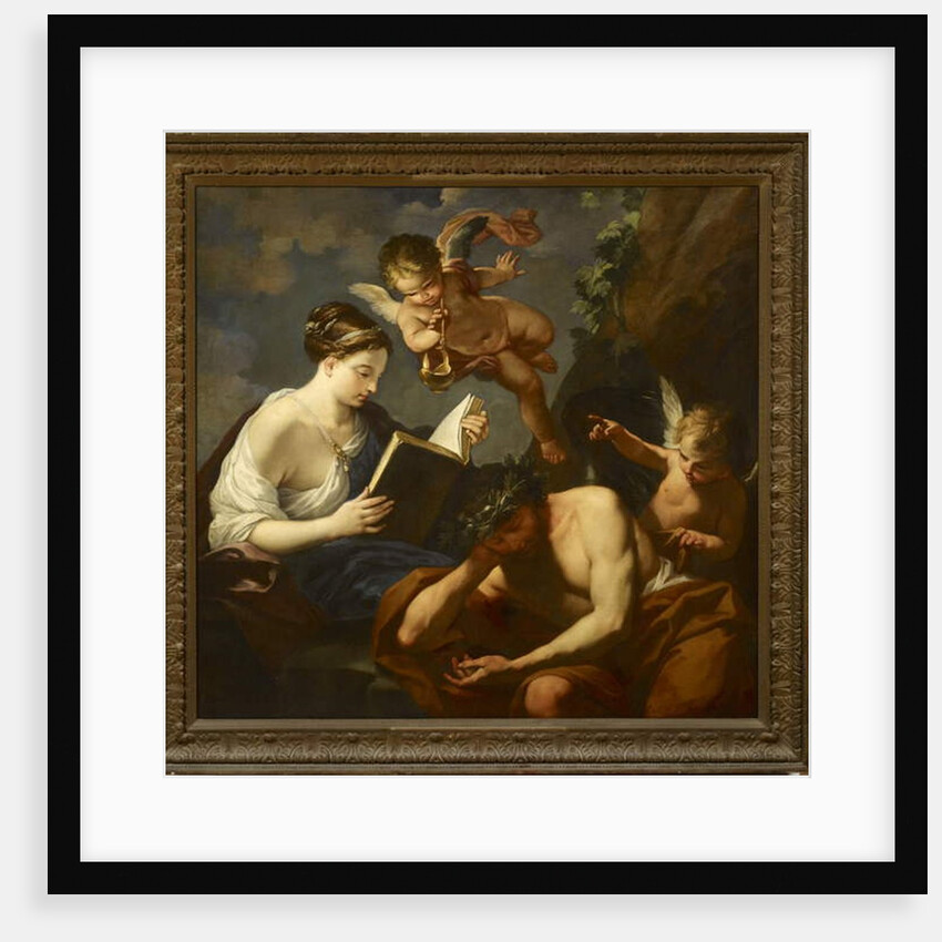Vigilance and Love's Oblivion by Luigi Garzi