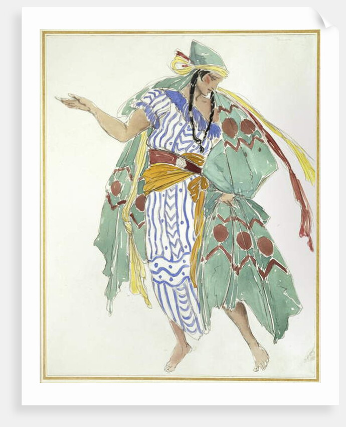 Costume Design for a Dancer by Charles Ricketts